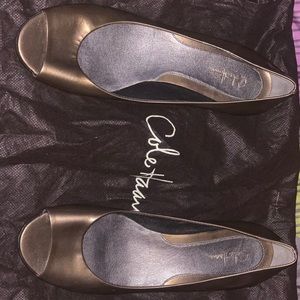 Cole Haan Nike Air Open Toe Flats Size 7.5